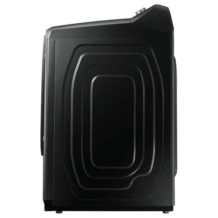 7.4 cu. ft. Capacity Gas Dryer with Sensor Dry in Brushed Black