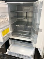 27 cu. ft. Large Capacity 3-Door French Door Refrigerator with External Water & Ice Dispenser in Stainless Steel