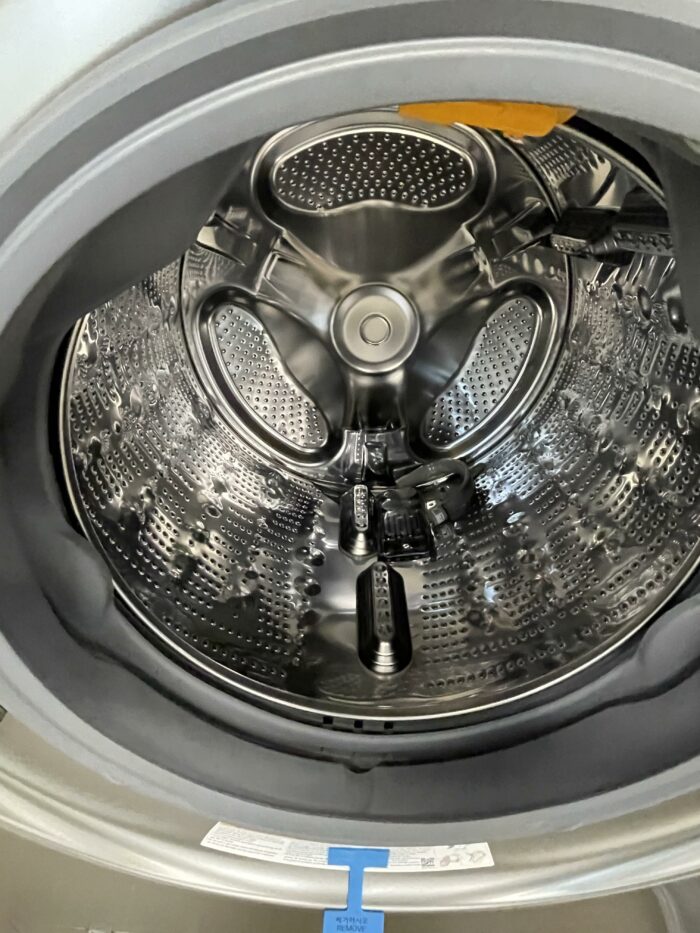 STUDIO Single Unit Front Load WashTower with Center Control 5.0 cu. ft. Washer and 7.4 cu. ft. Electric Dryer