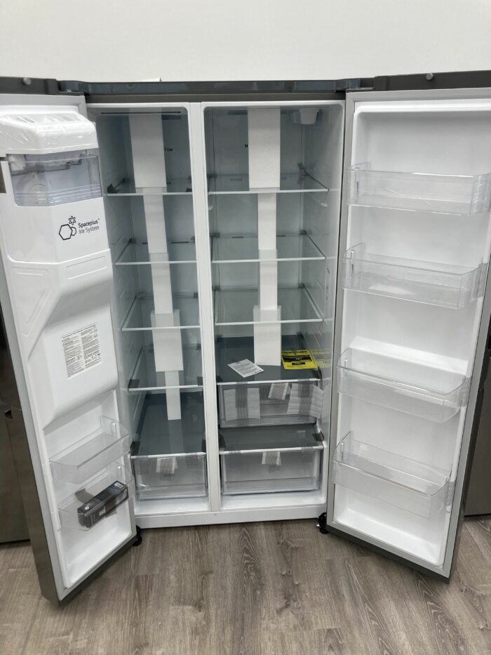 27 cu. ft. Side-by-Side Refrigerator with Smooth Touch Ice Dispenser