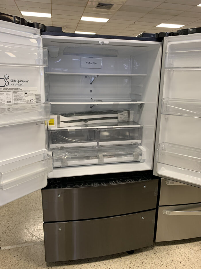 22 cu ft. Smart Counter Depth Double Freezer Refrigerator