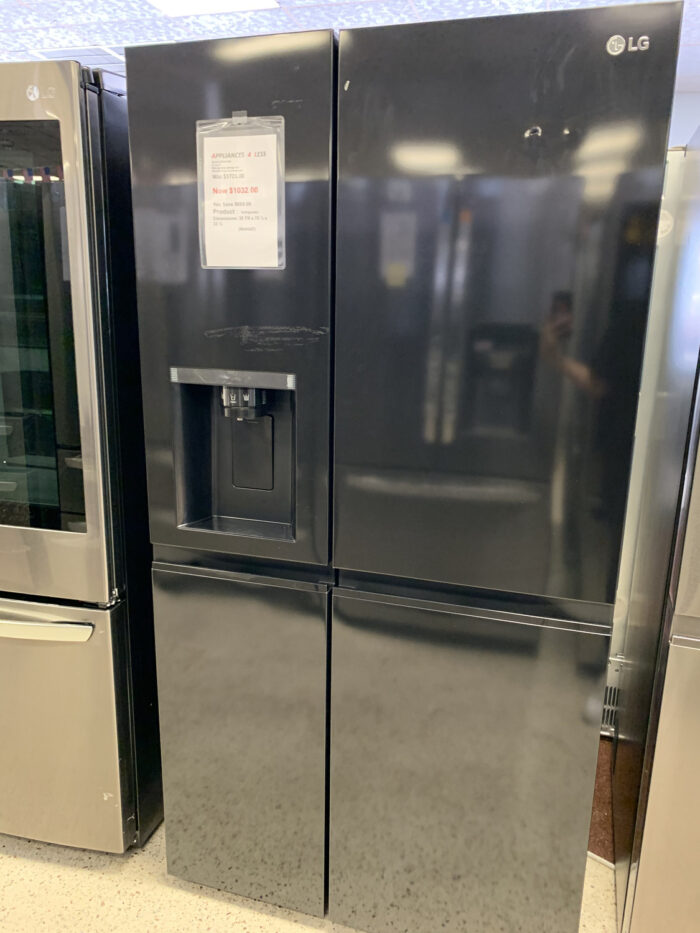 27 cu. ft. Side-by-Side Refrigerator with Smooth Touch Ice Dispenser