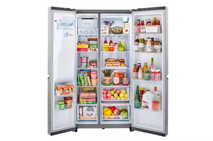 36-inch Wide Side-by-Side Refrigerator – 27 cu. ft. – LHSXS2706S
